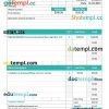 Electrical contractor invoice example in word and pdf format
