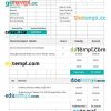 Electrical Work Order Invoice example in word and pdf format