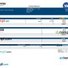 Energy company editable payroll example in Word and PDF formats