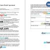 Facility Event Space Rental Agreement Word example, fully editable