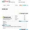 Final Invoice example in word and pdf format