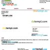 free download Free Boutique Invoice example in word and pdf format