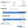 free download Free Construction Invoice example in word and pdf format