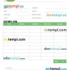 free download Free Generic Invoice example in word and pdf format