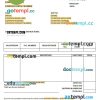 free download Free Purchase Invoice example in word and pdf format