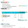 free download Free Startup Invoice example in word and pdf format