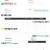 free download Free Tax Invoice example in word and pdf format