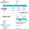 free download Free Travel Invoice Format example in word and pdf format