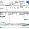 GEORGIA TECH pay stub example Word and PDF format