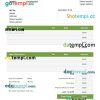Garage Invoice example in word and pdf format