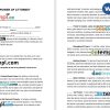 General Financial Power of Attorney Form example, fully editable
