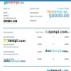 Generic Commercial Invoice example in word and pdf format