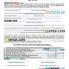 Georgian Vehicle Bill of Sale Form example, fully editable