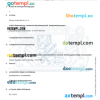 German District Court of Munich business registration example in Word and PDF format