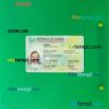 Ghana driving license PSD files, scan look and photographed image, 2 in 1