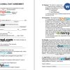 Graphic Design Consultant Agreement Word example, fully editable