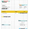 Handyman Services Invoice example in word and pdf format
