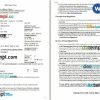 Himachal Road Transport Corporation bus e-ticket, Word and PDF download template, 3 pages