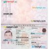 Hungarian passport example in PSD format, version 2