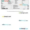 INDIA ACUITY Knowledge Centre Private Limited payslip example in Word and PDF formats