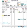 INDIA INTEGRON managed solutions Pvt.Ltd pay stub example in Word and PDF formats