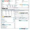 INDIA INTELENET Global Services Limited payslip example in Word and PDF formats