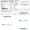 INDIA ITC Infotech Indian LTD payslip example in Word and PDF formats