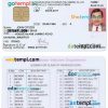 Indian Manipur motor driver license download PSD example