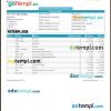 INDIA OPTIMA ICT Services LTD payslip example in Word and PDF formats