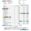 INDIA SHRIRAM Transport Finance Company Limited payslip example in Word and PDF formats