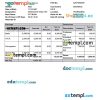 INDIA THOMSON Reuters Indian Services Private Limited payslip example in Word and PDF formats