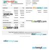 INDIA ZYLKER corporation payslip example in Word and PDF formats