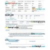 IRCTC train e-ticket, Word and PDF download template, version 2