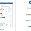 IT Consulting Invoice example in word and pdf format