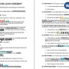 Illinois Standard Residential Lease Agreement word example, fully editable