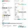 India C_PDCL utility bill download Word and PDF example