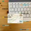 India driving license PSD files, scan look and photographed image, 2 in 1 - Image 2