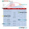 INDIA GLOBAL IME bank statement Word and PDF template