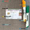 India Manipur state driving license PSD files, scan look and photographed image, 2 in 1
