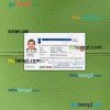 India driving license editable PSD files, scan look and photo-realistic look, 2 in 1 (version 5)