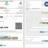 Indian Railways, Confirmtkt, IRCTC train e-ticket, Word and PDF download template, 3 pages