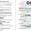 Indianna Month to Month Rental Agreement Word example, fully editable
