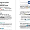 Indianna Single Member LLC Operating Agreement Word example, completely editable