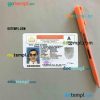 Indonesia driving license PSD files, scan look and photographed image, 2 in 1