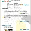 Indonesia PT Asdah Nikel certificate of employment Word and PDF download template