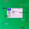 Italy driving license PSD files, scan look and photographed image, 2 in 1