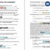 Kansas Subcontractor Agreement 1 Word example, fully editable