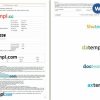Karnataka State Road Transport Corporation bus e-ticket, Word and PDF download template, 2 pages, version 2