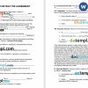 Kentucky Subcontractor Agreement Word example, fully aditable