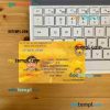 Kiribati driving license PSD files, scan look and photographed image, 2 in 1